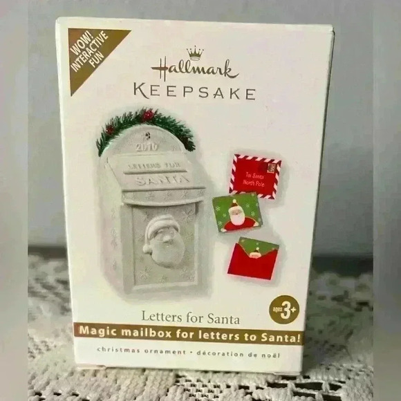 Hallmark Keepsake “Letters to Santa” 2010 Christmas Ornament NEW - Picture 1 of 10